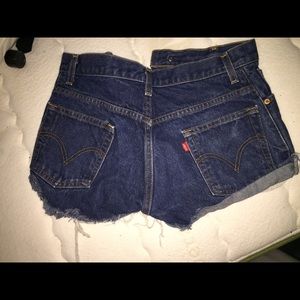 Levi shorts from brandy Melville
