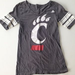 UC Bearcats Adidas Tee