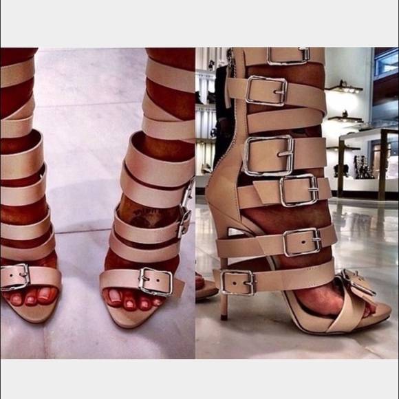 🚫SOLD🚫BNIB RARE ZANOTTI BUCKLE SANDALS - Picture 3 of 4