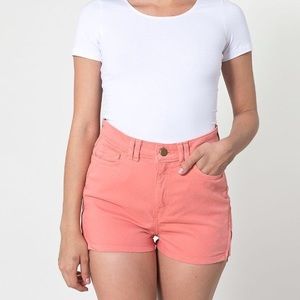 American Apparel High Waisted Shorts