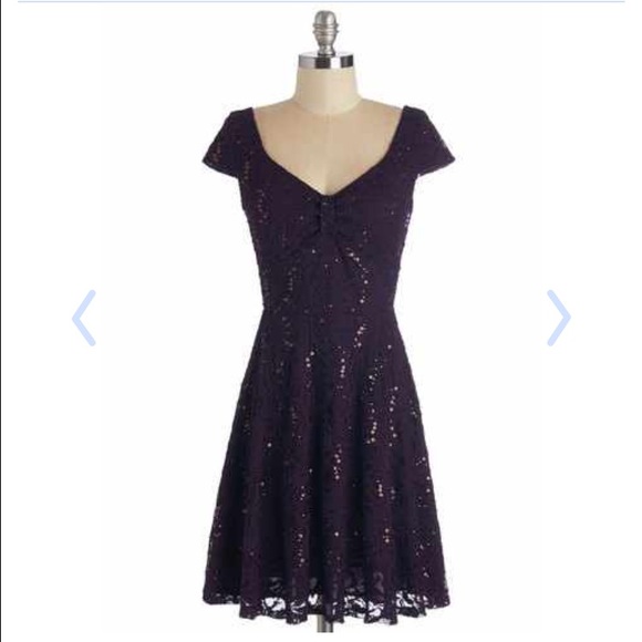 Purple Modcloth Dress