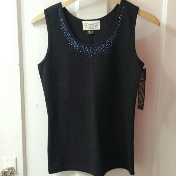 NWT Christine Alexander top M