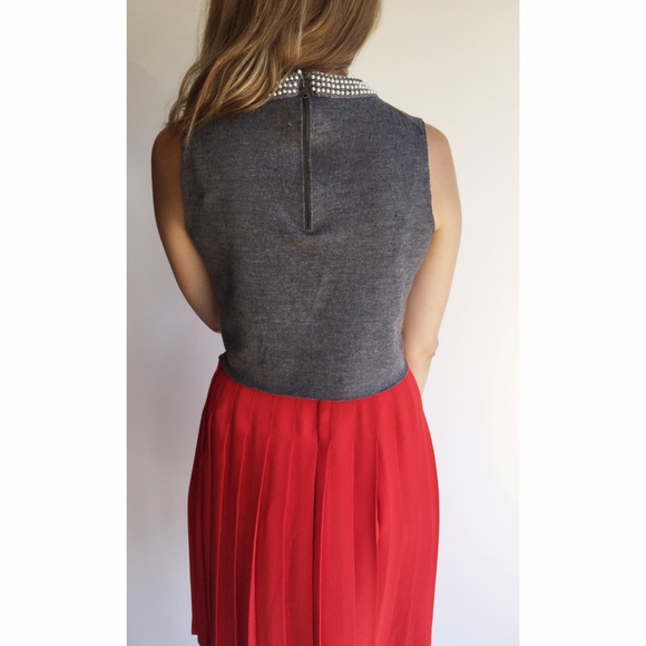 🎉Not for sale 🎉wool cropped sweater & skirt - Picture 3 of 4