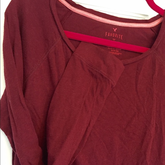 AE Maroon  Tee