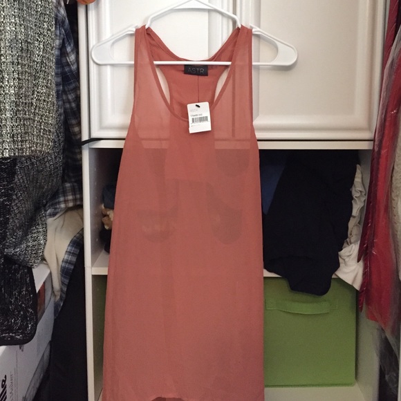 Astr Sheer Tank Top