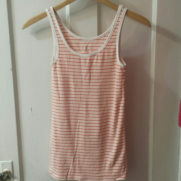 Merona stripe tank top M