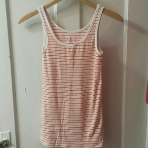 Merona stripe tank top M
