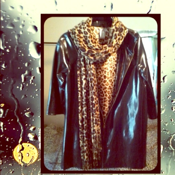 100% Patent Leather Coat - by WD NY Collection