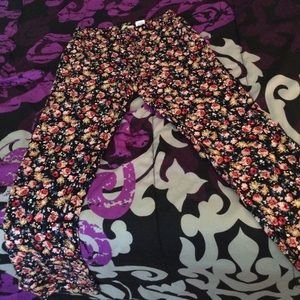 floral pants