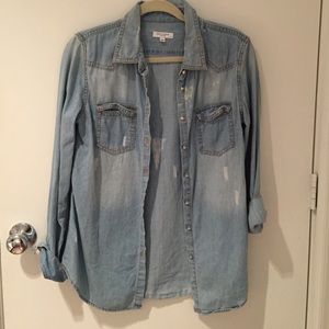 Equipment Denim button down