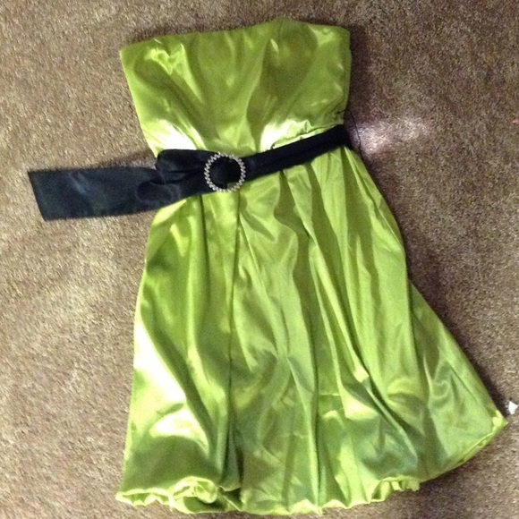Green dress