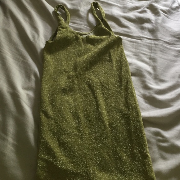 Gold tank top!