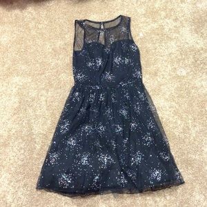 Black sparkly dress