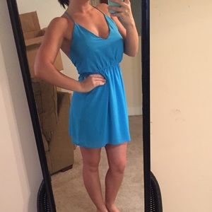 Blue party dress!