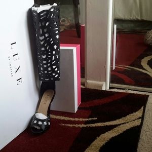 🆕Black  gladiator heels