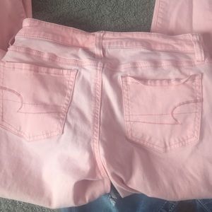 American Eage pink jeans