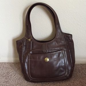 Coach Ergo Leather Purse (brown)