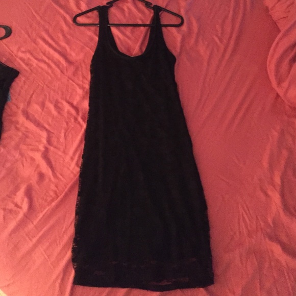 Sexy Lace // Mudd Mini Dress with Straps