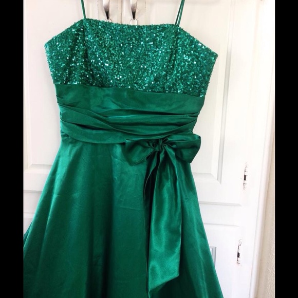 Green Sparkly Dress
