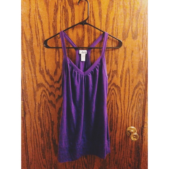 Basic purple tank