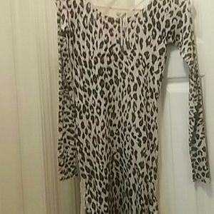 Guess Leopard Sweater Dress