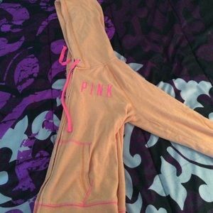 pink jacket with hood