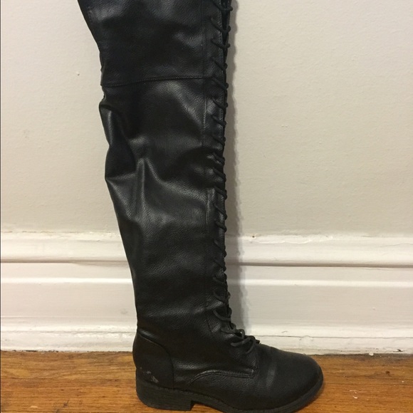 Long knee length boots!