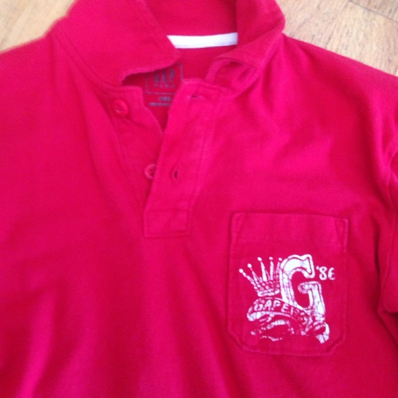 Boys gap long sleeve shirt size 8 - Picture 2 of 2