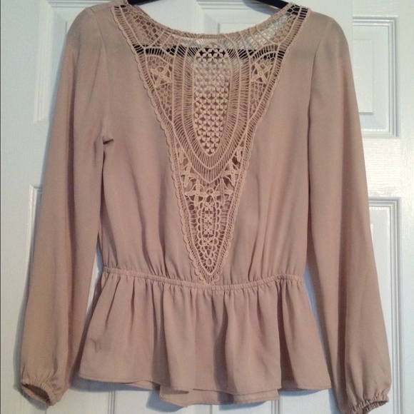 Peplum blouse