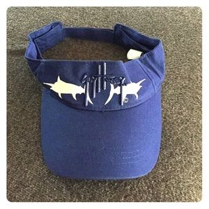 Guy Harvey royal blue mirrored marlin Visor