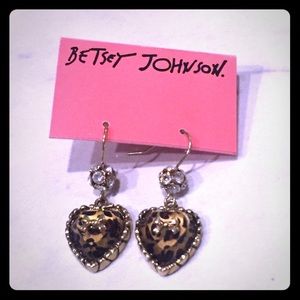 New With Tags Betsey Johnson Earrings