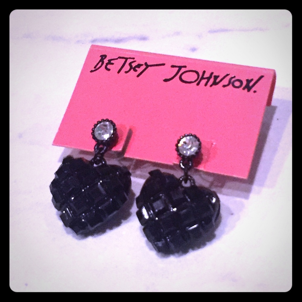 New With Tags Betsey Johnson Earrings