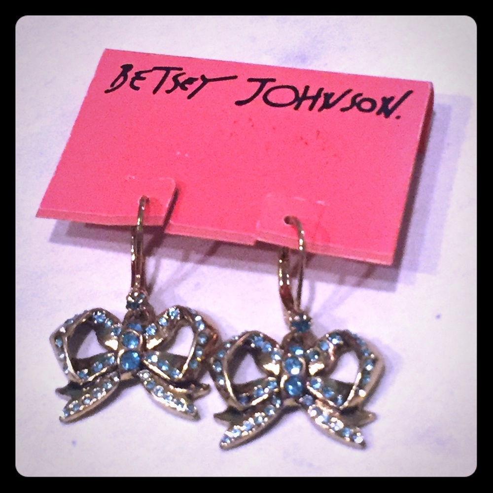 New With Tags Betsey Johnson Earrings