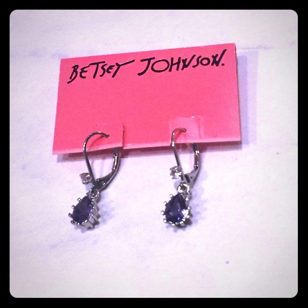 New With Tags Betsey Johnson Earrings