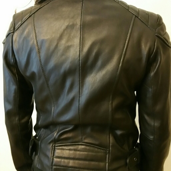 Authentic Michael Kors Leather Jacket - Picture 5 of 5