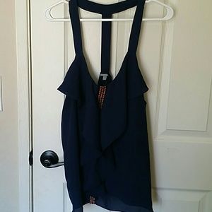 Navy blue tank