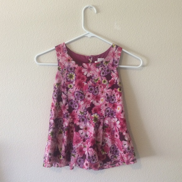 Pink Floral Top