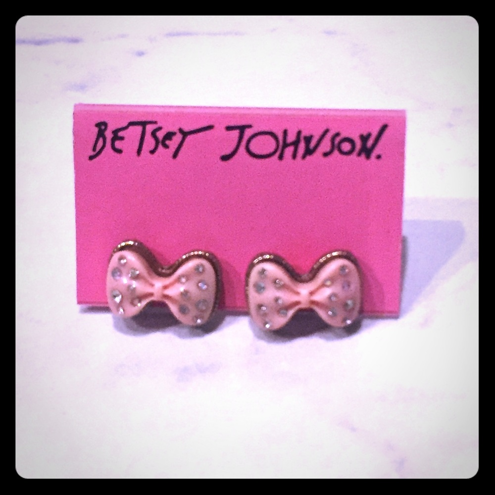 New With Tags Betsey Johnson Earrings