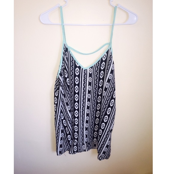 Tribal print tank top