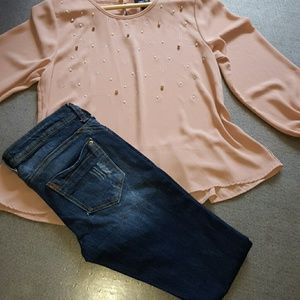 Light washed Skinny Jeans