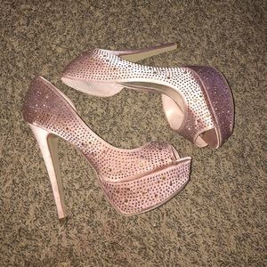 Bakers rhinestone heels