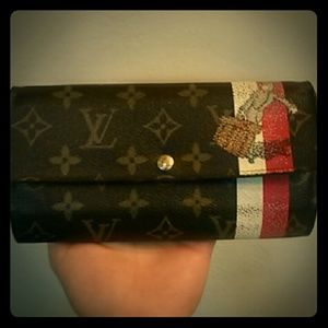 Louis Vuitton Limited Edition Red Groom Wallet