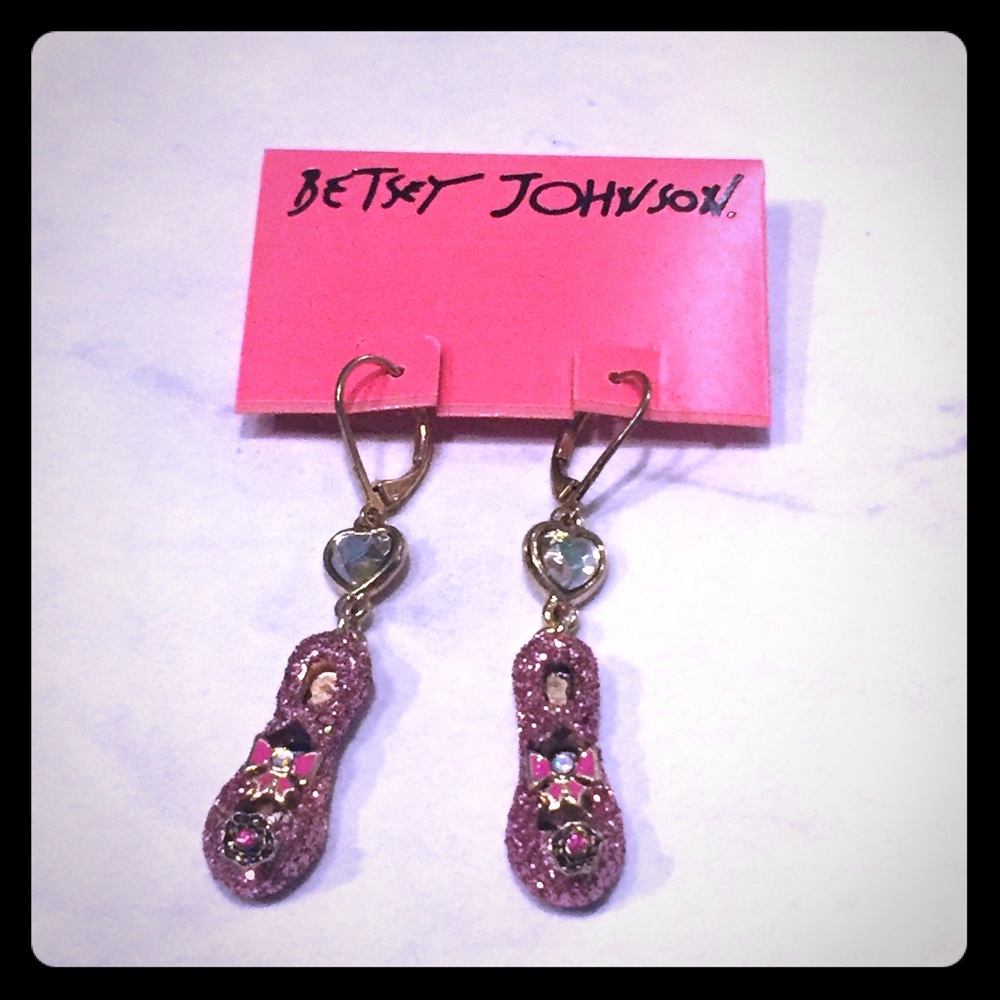New With Tags Betsey Johnson Earrings