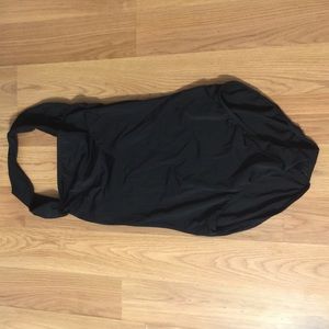 Fairly new black halter top leotard