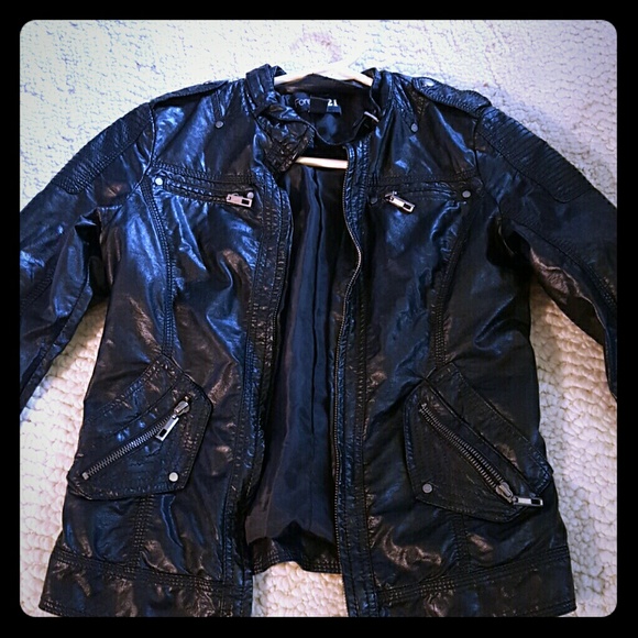 Black F21 jacket