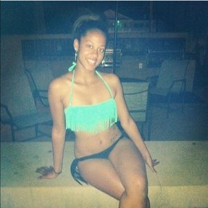 Two bathing suit tops!