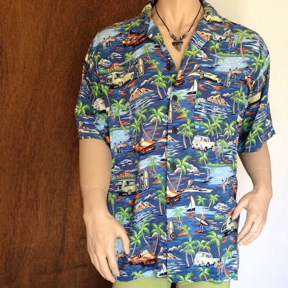 Mens Hawaiian shirt