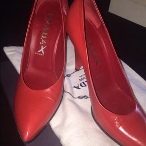 NIB Red Prada Pumps