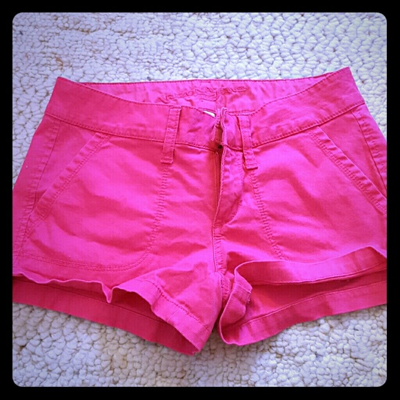 Pink shorts