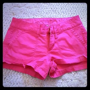 Pink shorts